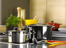 Kocht�pfe - Edelstahl, Aluguss, Induktion, Gusseisen