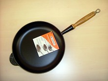 Le Creuset cast iron pan