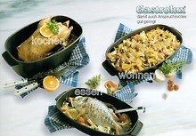 Gastrolux Wok, roasting dishes and other items