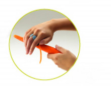 Ergonomischer Gem�sesch�ler Palm Peeler