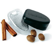 Microplane Muskatreibe mit Auffangbeh�lter 34001