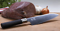 Beidseitig geschliffen:  Wasabi K�chenmesser mit europ�ischer Klingenform