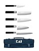 Kai Wasabi Black Messerset mit Messertasche