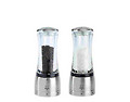 Daman Salz- und Pfefferm�hle aus transparentem Acryl und Edelstahl