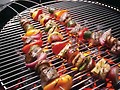 Flexibler Edelstahl Grillspieß Fire Wire aus den USA