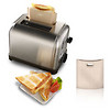 Sandwich Maker f�r Toaster Toastabags - Set a 3 St�ck