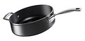 Hohe beschichtete Saute Pfanne aus Aluminium von Le Creuset