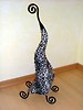 Design Lampe Afrika Leopard 70 cm