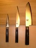 Japanisches Damast Messerset mit Magnetbrett