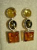 Bernstein Ohrschmuck in 3 Bernsteinfarben - 90269