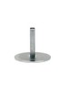 Metallfu� f�r Gartenfackeln - rund