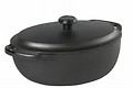 Gusseisen Br�ter oval mit Gusseisen Deckel von Skeppshult
