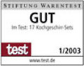 Test Silit Vision T�pfe - Stiftung Warentest Kocht�pfe