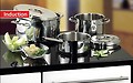 Edelstahl T�pfe:  Energiesparend und wasserarm Garen in Edelstahl T�pfen - Induktion