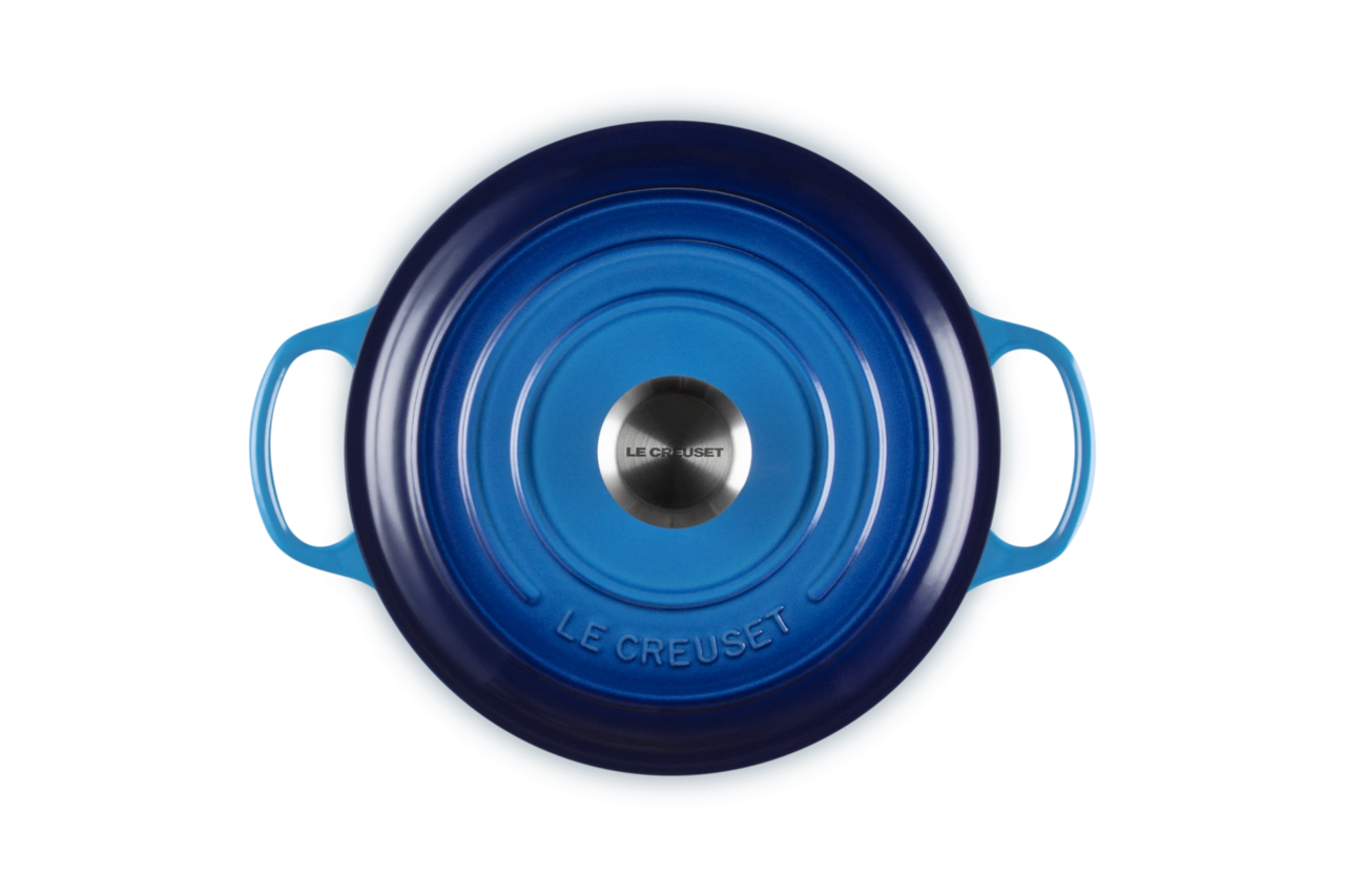 Le Creuset Sauteuse 24 cm azure / blau azure / blau 4