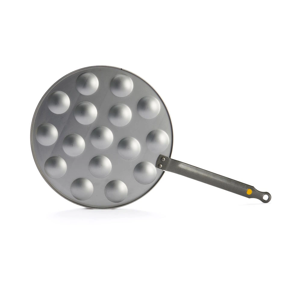 De Buyer Poffertjespfanne 27 cm - Eisenpfanne 3