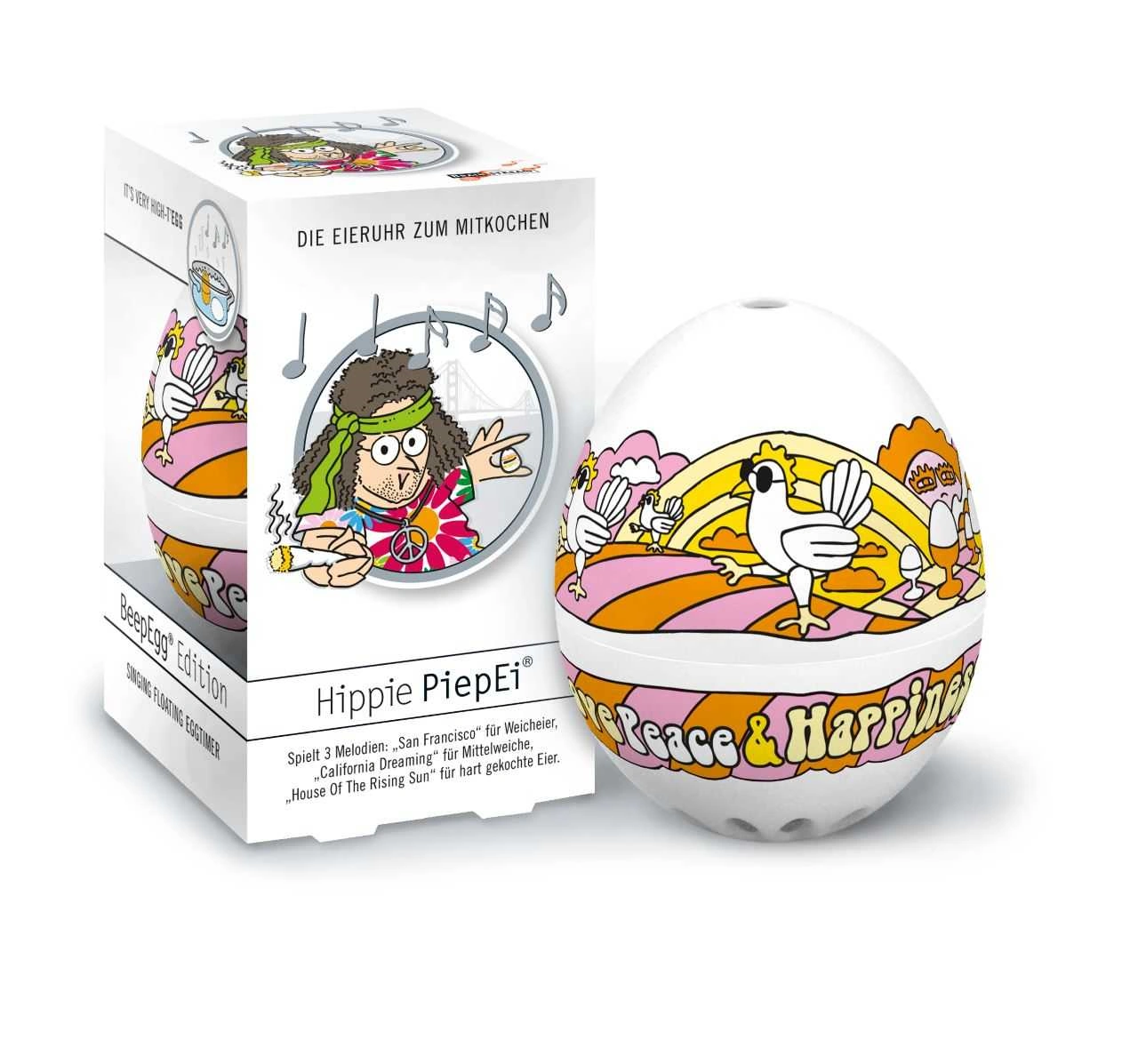 Brainstream Eieruhr Piep Ei Hippie