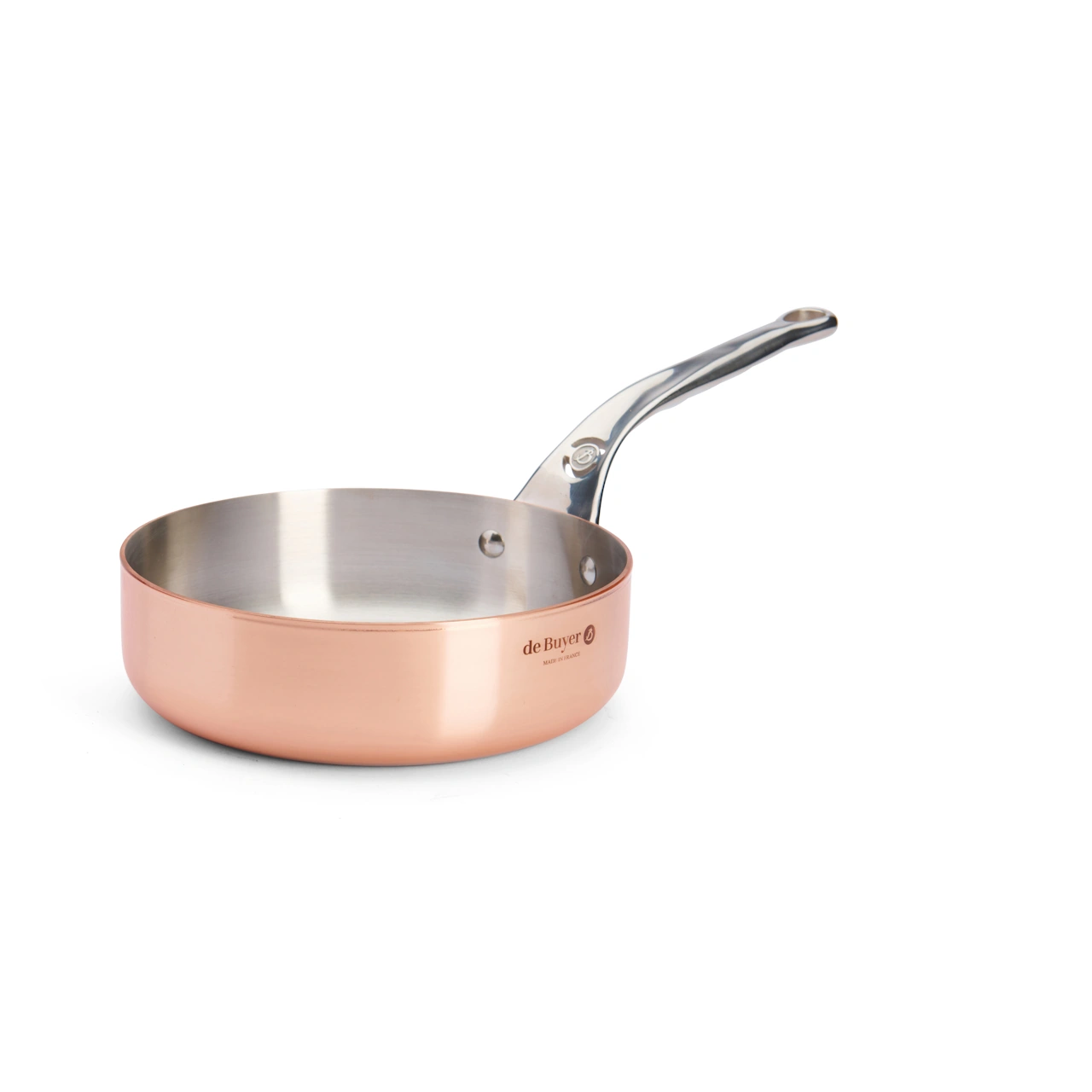 De Buyer Kupfer Sauteuse Induktion 20 cm
