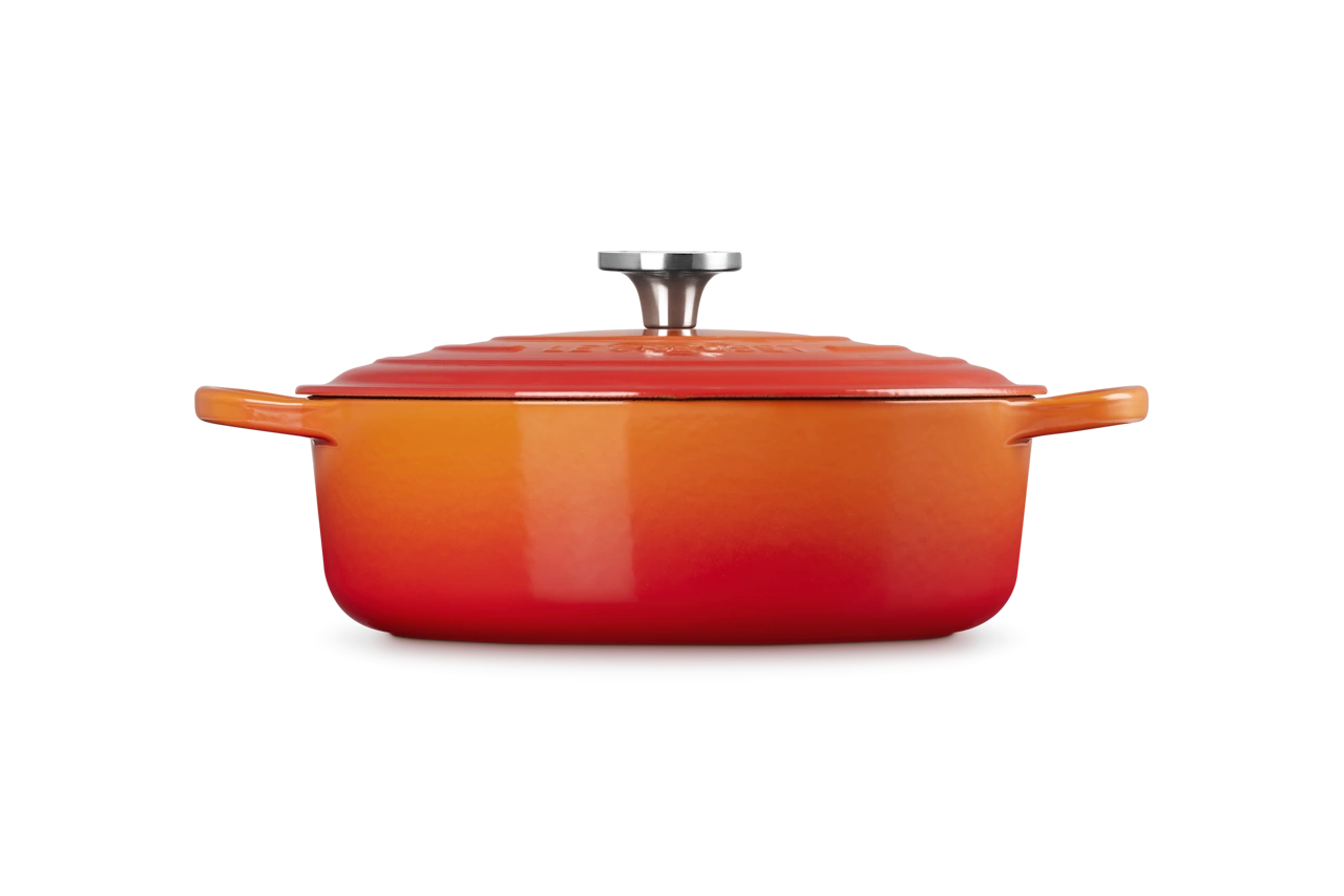 Le Creuset Gusseisen Gourmet Bräter 30 cm ofenrot / orange ofenrot / orange 3