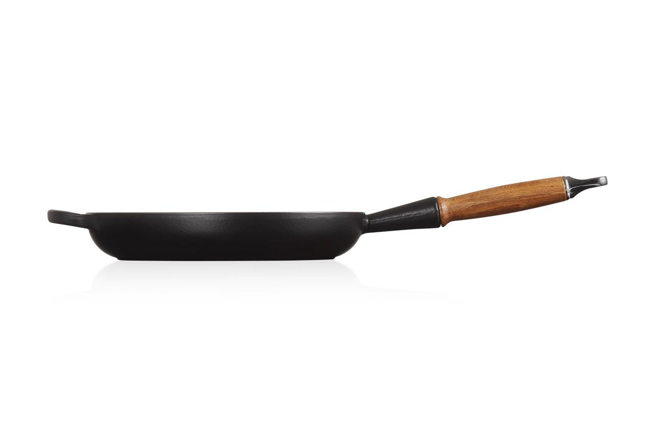 Le Creuset Gusseisen Bratpfanne 26 cm schwarz 2
