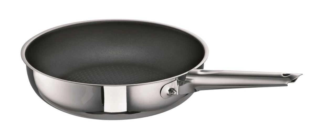 SUS Stiel-Schmorpfanne - beschichtet Induktion 24 cm 1