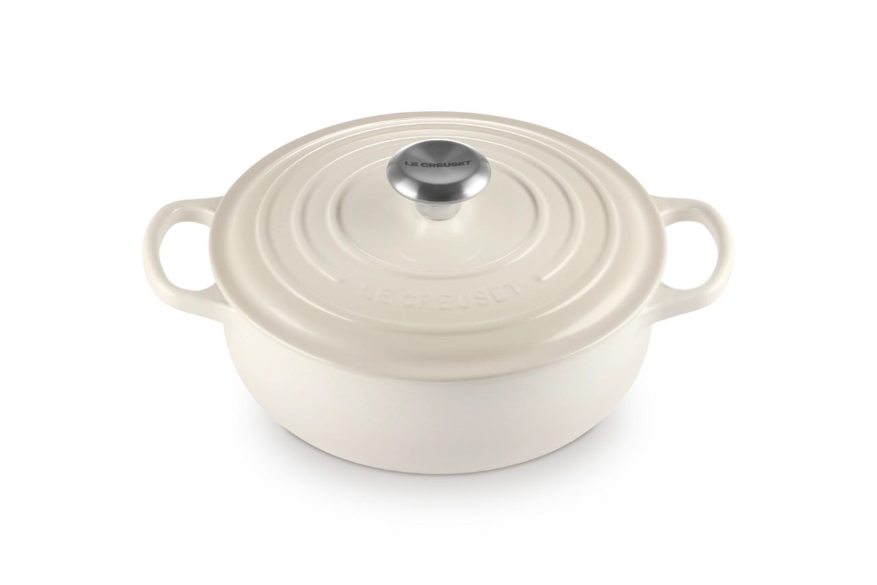 Le Creuset Sauteuse 24 cm meringue / creme meringue / creme 1