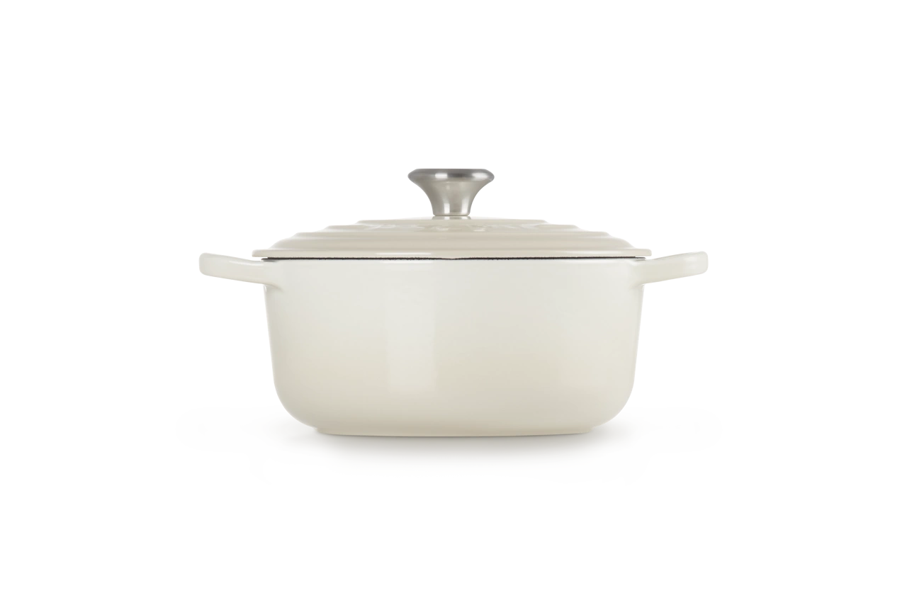Le Creuset Gusseisen Topf 20 cm meringue / creme meringue / creme 3