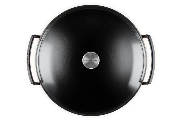 Le Creuset Gusseisen Wok 36 cm ofenrot 4