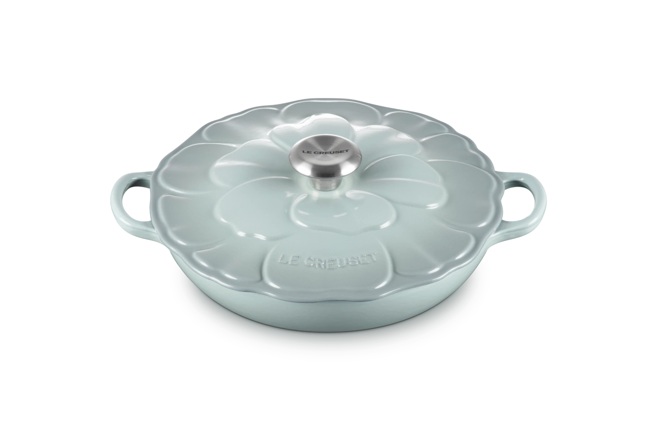 Le Creuset Gourmet Gusseisen Profitopf Blume 26 cm 2
