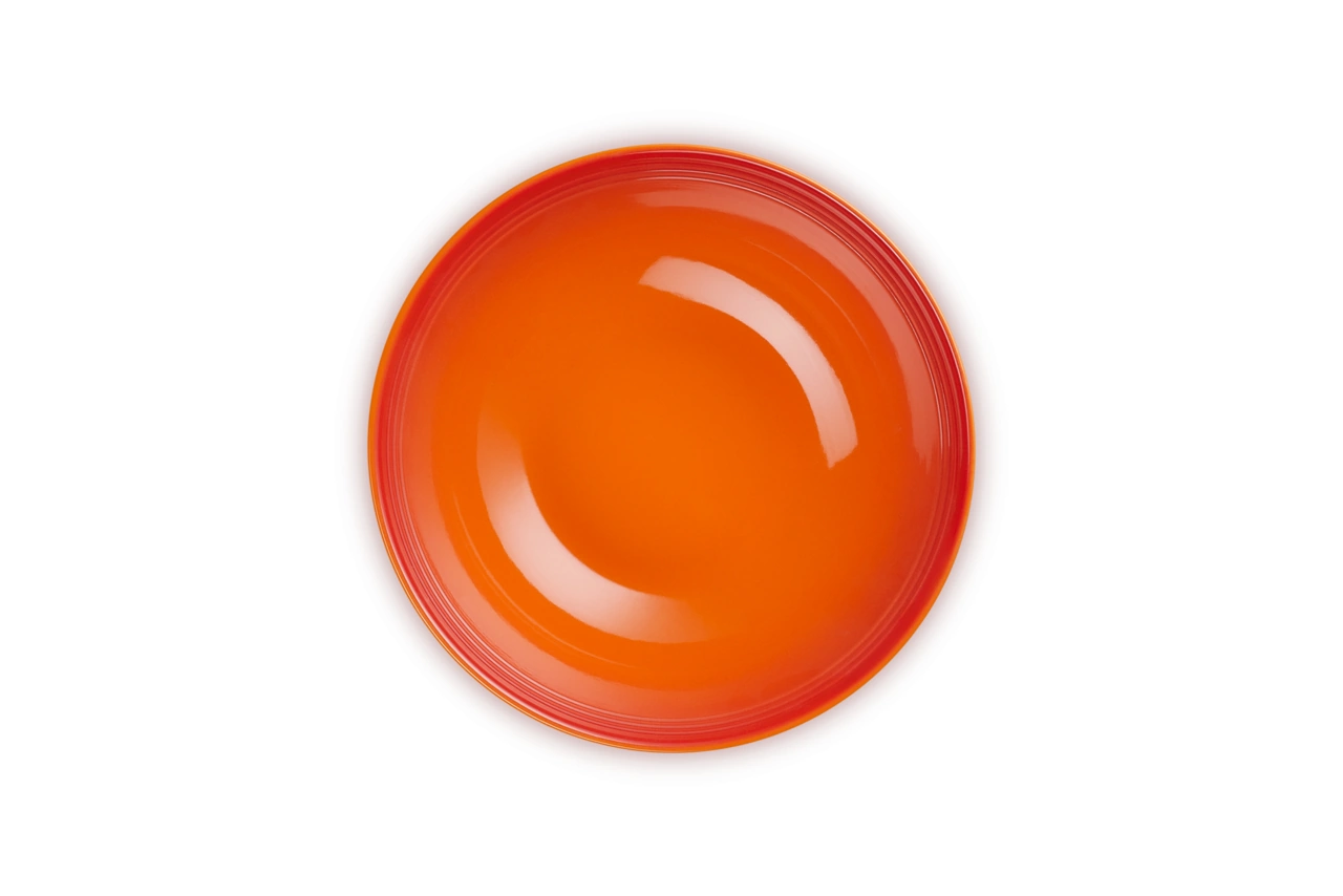 Le Creuset Keramik Salatschüssel 24 cm ofenrot ofenrot / orange 4