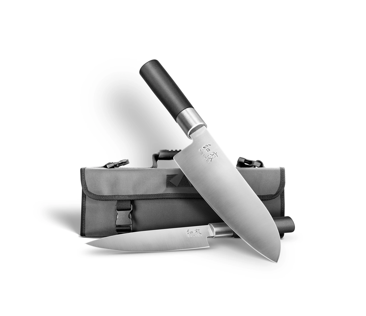 Kai Wasabi Black Messerset mit Tasche