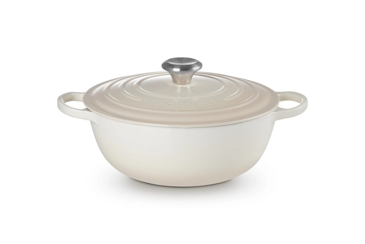Le Creuset Topf La Marmite 26 cm meringue / creme 2