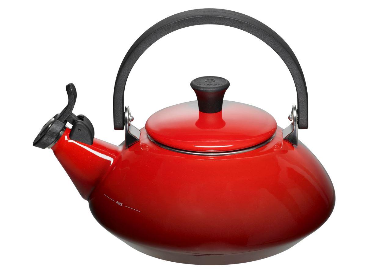 Le Creuset Wasserkessel Zen | kirschrot