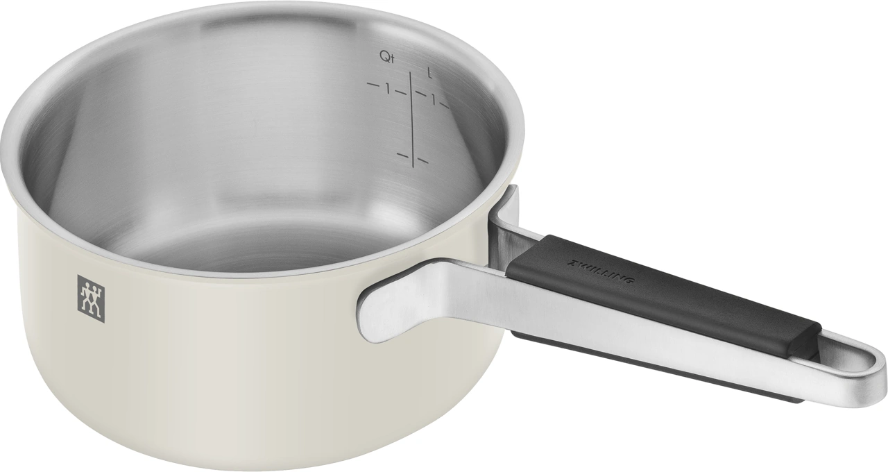 Zwilling Edelstahl Topfset Pure 5teilig elfenbein / creme creme 6