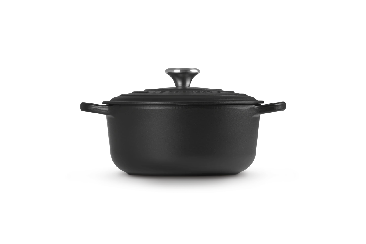 Le Creuset Gusseisen Topf 20 cm schwarz 5