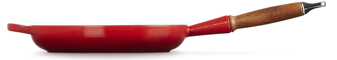 Le Creuset Gusseisen Bratpfanne 26 cm kirschrot 3