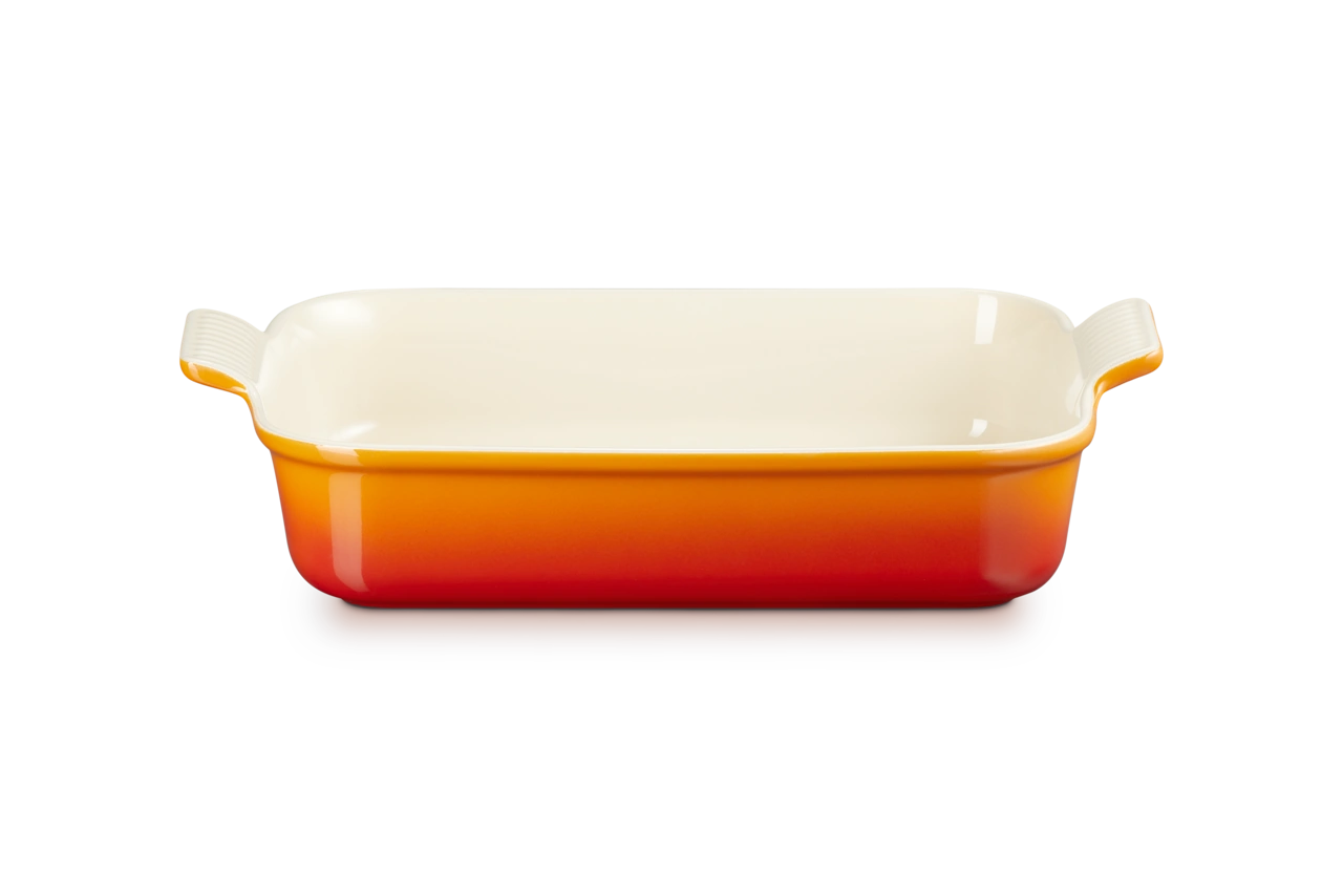 Le Creuset Keramik Auflaufform 32 cm ofenrot / orange ofenrot / orange 2