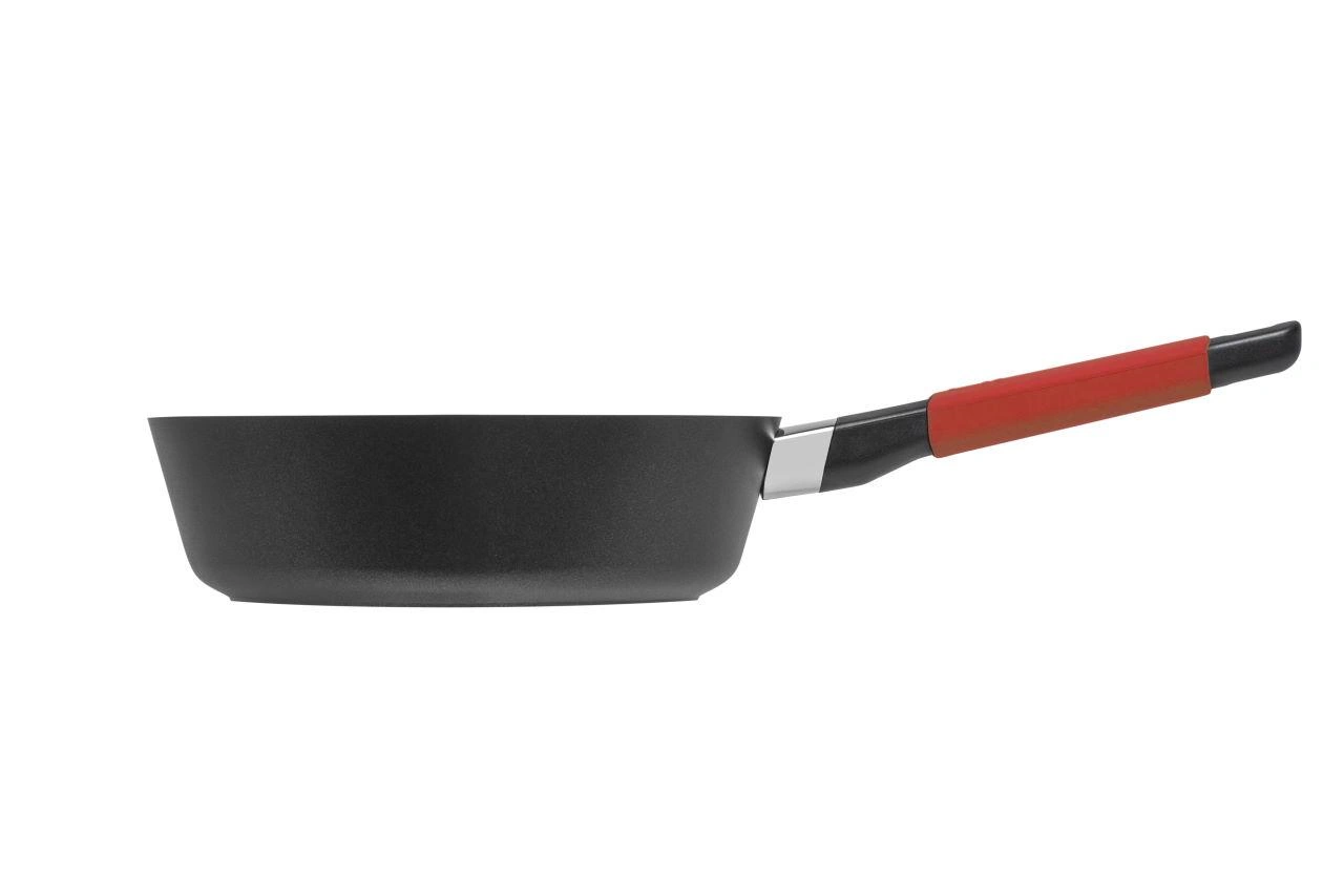 Squality Antihaft Schmorpfanne 24 cm rot 2