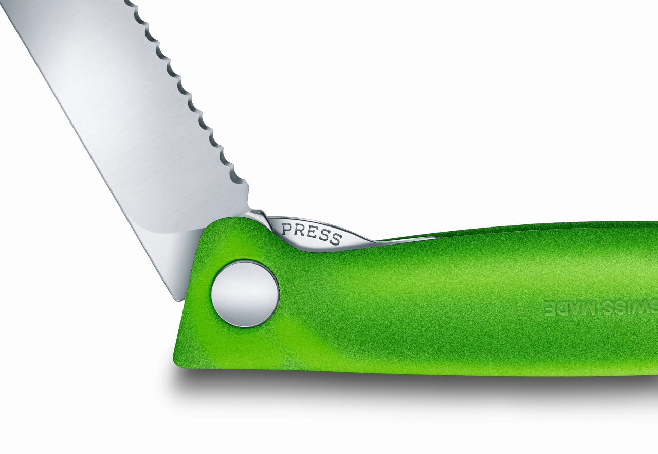 Victorinox Wellenschliff Klapp-Messer grün 5