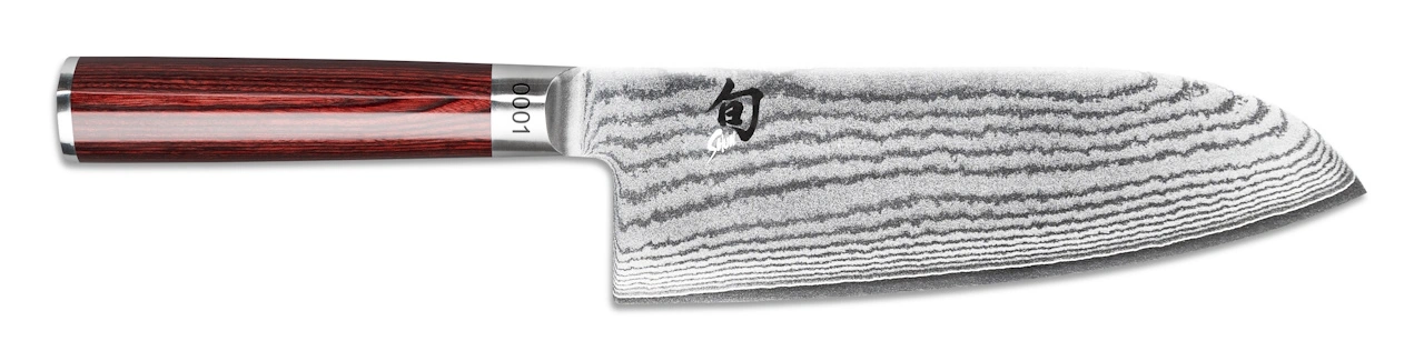 Kai Shun Classic Red Santoku Ltd. Edition