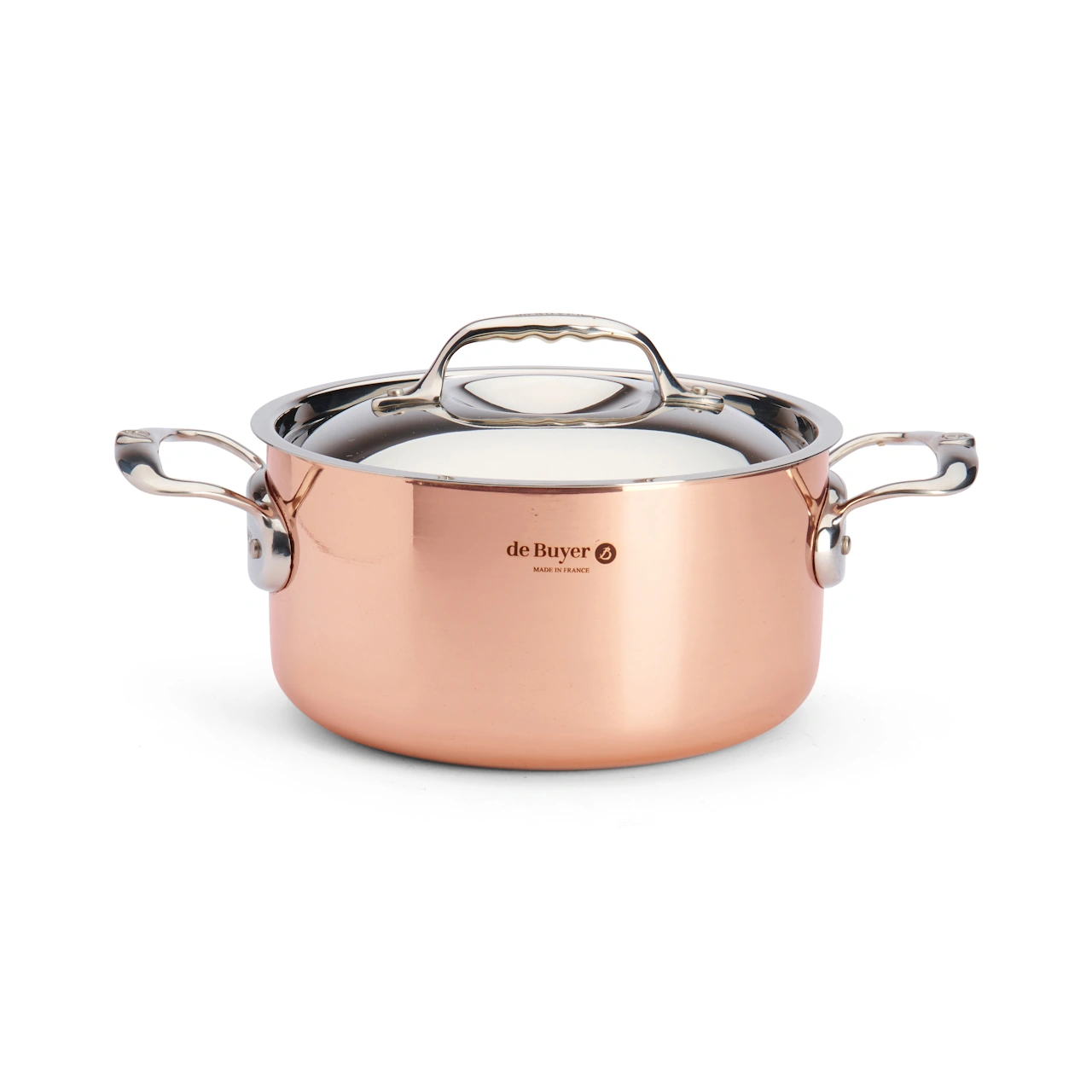 De Buyer Kupfer Bratentopf Induktion 20 cm