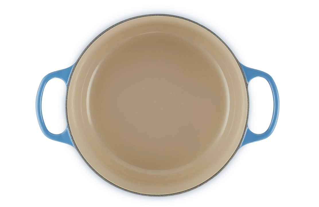 Le Creuset Gusseisen Topf 28 cm azure / blau azure / blau 5