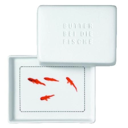Räder Porzellan Butterdose klein Butter bei die Fische