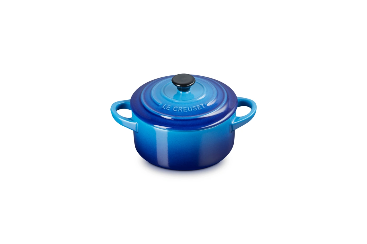 Le Creuset Mini Cocotte azure / blau azure / blau 2
