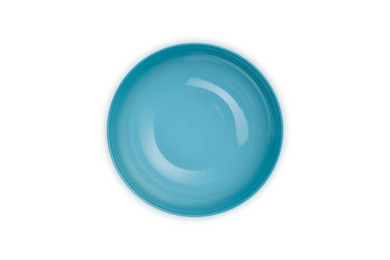 Le Creuset Keramik Salatschüssel 24 cm karibik karibik / türkis 4