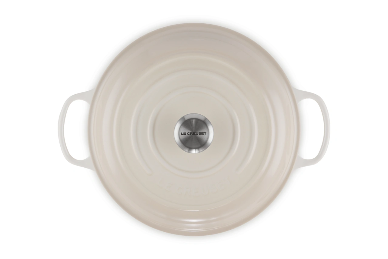 Le Creuset Gusseisen Gourmet Profitopf 30 cm meringue / creme meringue / creme 2