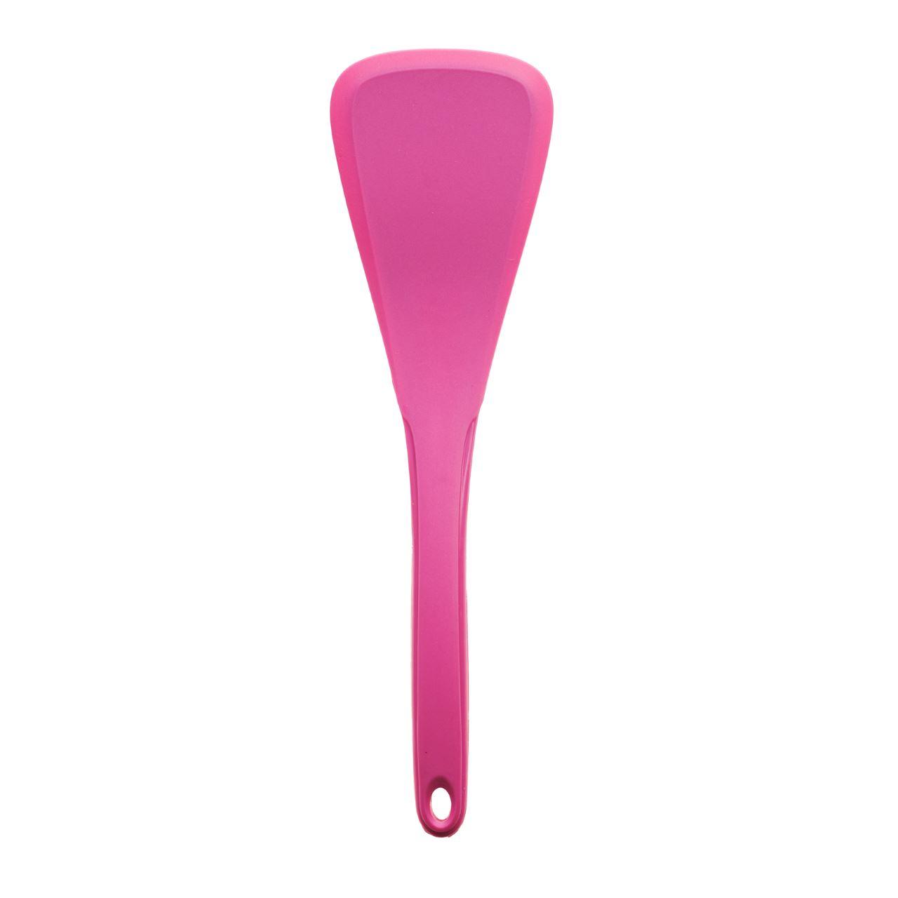 Kochblume Silikon Pfannenwender pink 1