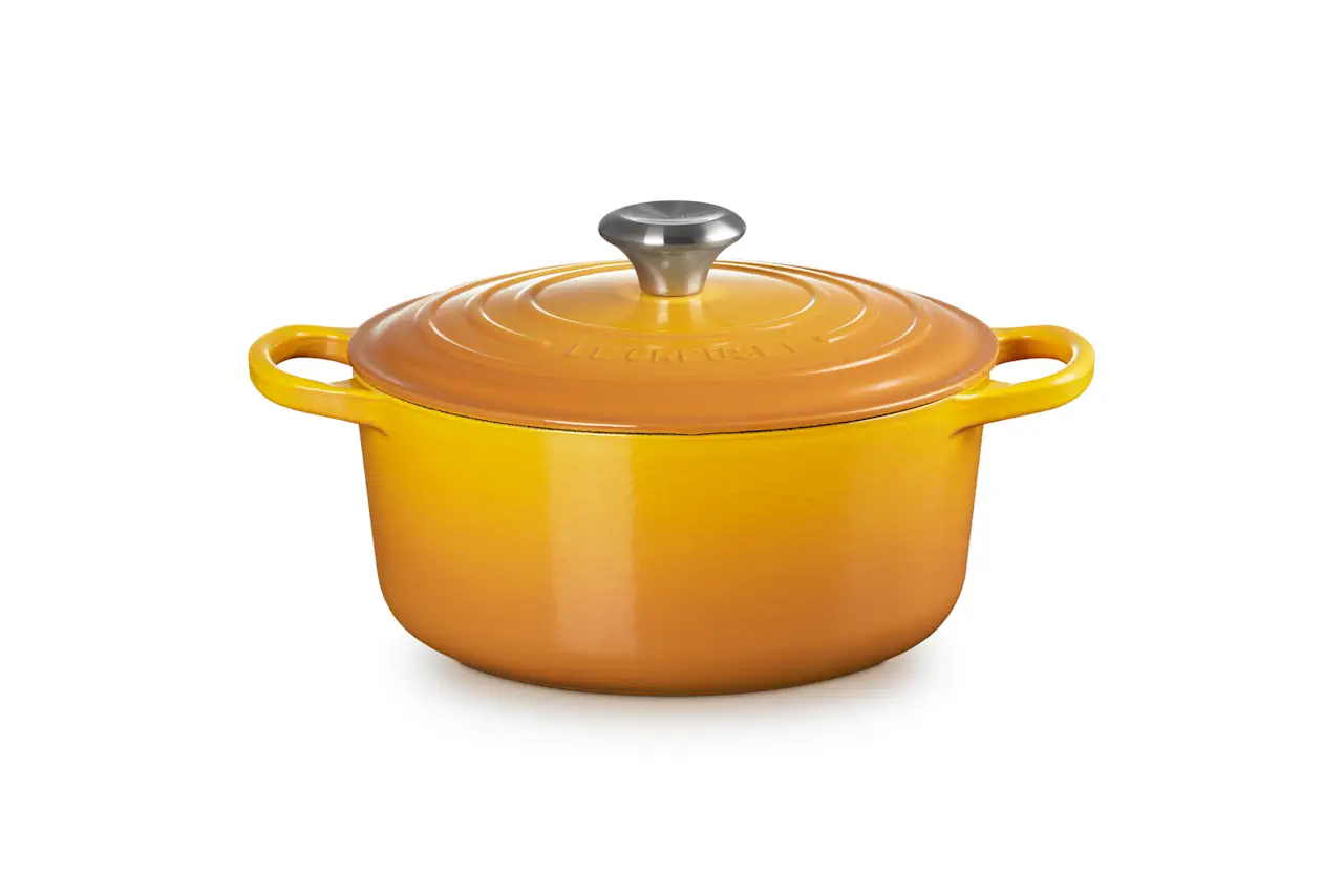 Le Creuset Gusseisen Topf 24 cm nectar / gelb nectar / gelb 2