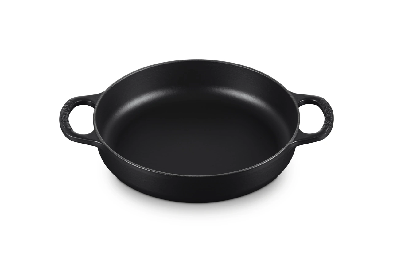Le Creuset Servierpfanne mit 2 Griffen 28 cm schwarz 2