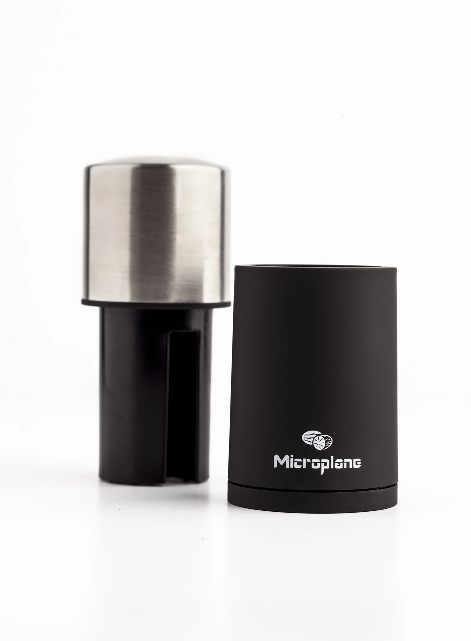 Microplane Muskat Mühle 2in1 Edelstahl 2